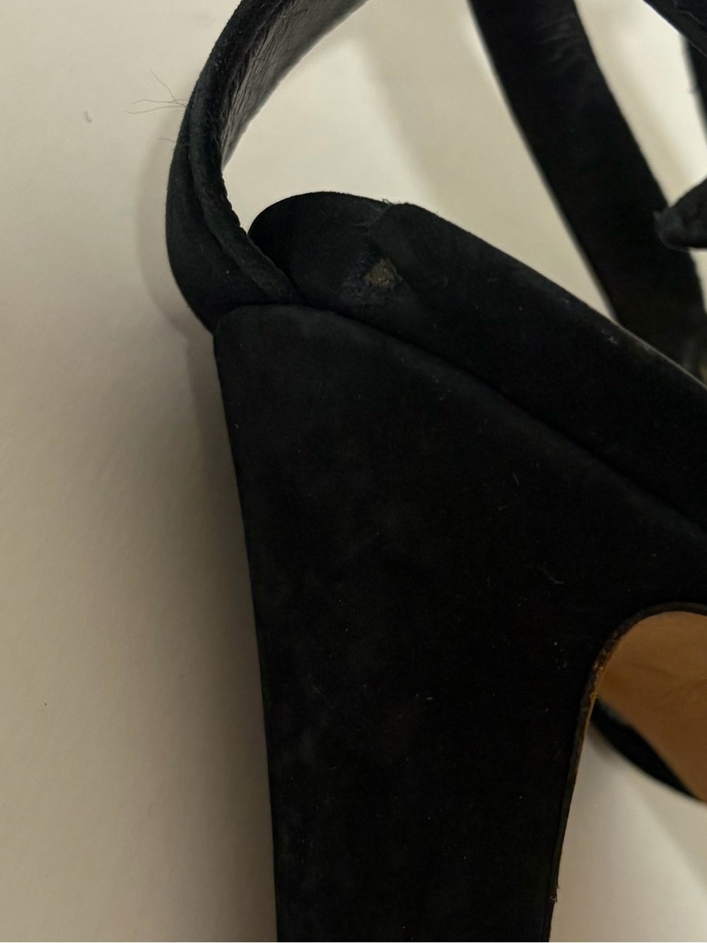Loeffler Randall Suede Bow Platform Heels - Picture 10 of 12